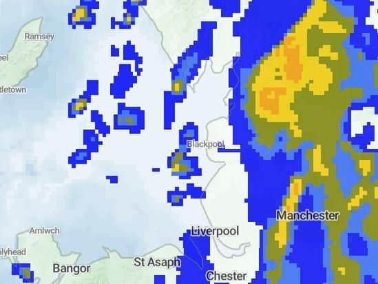 Here's today's weather forecast.