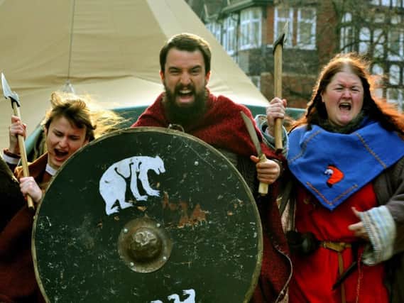 Vikings from the Jorvik centre, York