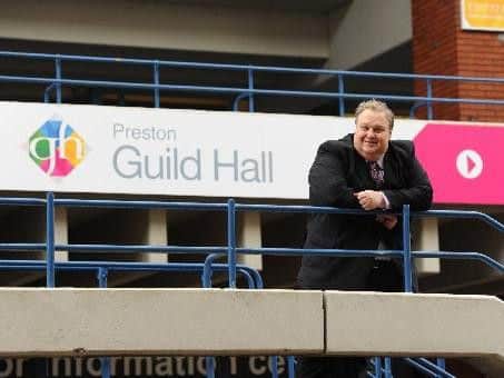 Businessman Simon Rigby placed the Guild Hall into administration earlier this month