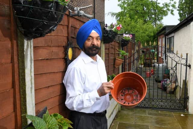 Mr Singh said the raids on his garden have been happening for 5 years