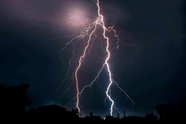 The Met Office has issued a yellow weather warning for thunderstorms to Preston, as torrential rain and lightning are set to hit.