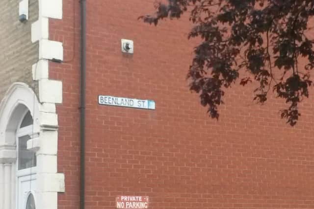 Beenland Street is a cul-de-sac