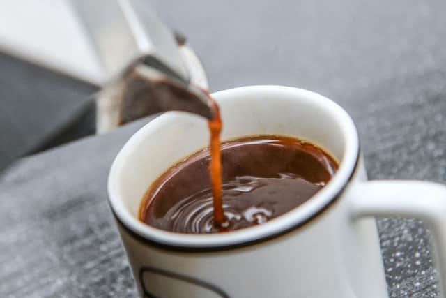 A cup of coffee can stimulate "brown fat"