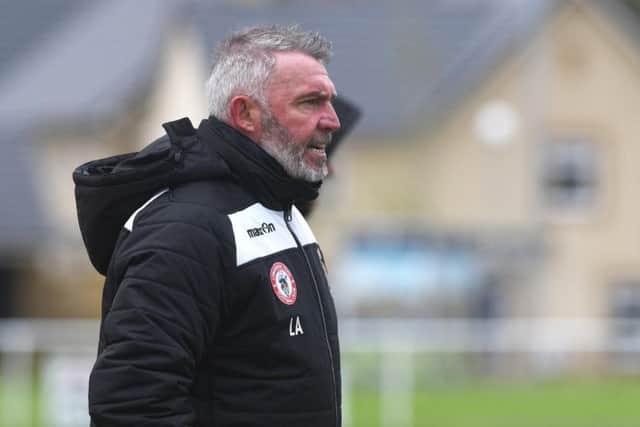 Longridge Town manager Lee Ashcroft