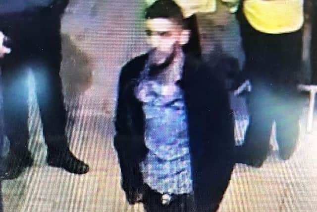 Police would like to identify this man after a number of phones were stolen from Dalton Rooms in Lancaster on June 16