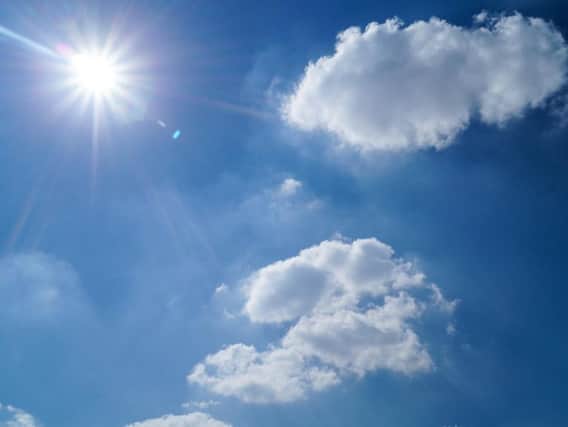 The weather is set to be clear and bright today, with plenty of sun throughout the day.