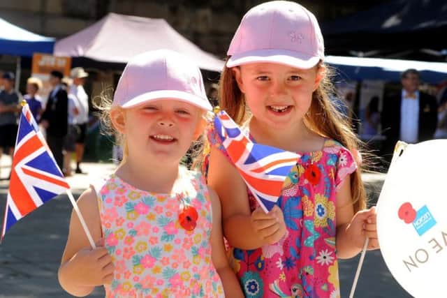Having fun at Armed Forces Day in Preston