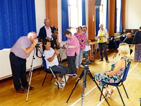 The Snappers at work