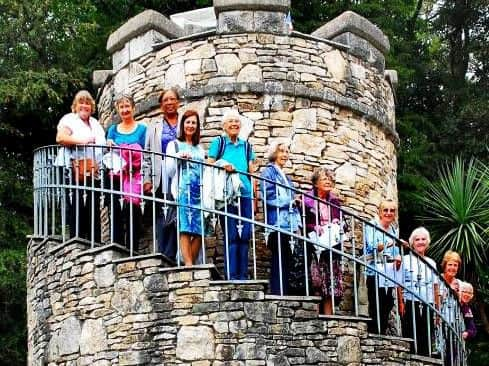 Another of the groups: The Garden Appreciation Group at Yew Barrow Gardens