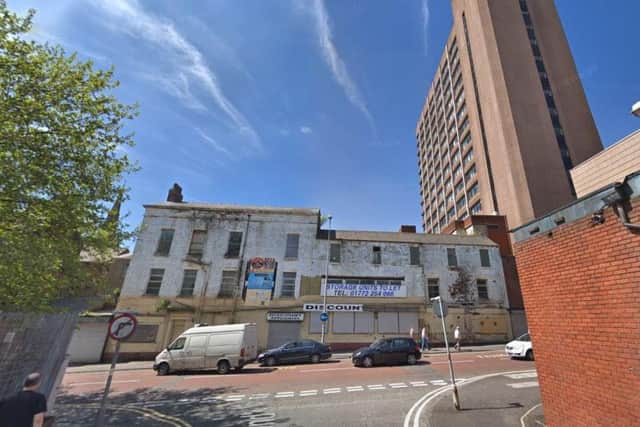 The warehouse in Church Row expected to be demolished for the new 20-storey apartment complex
