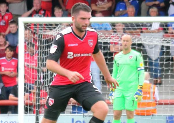 Alex Kenyon was back in pre-season training with Morecambe despite no new contract having been agreed