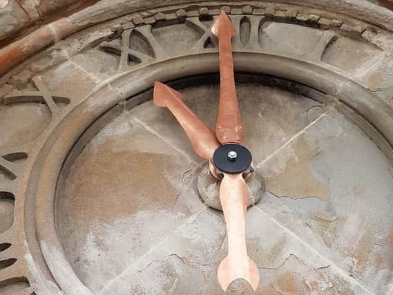Time moves on again as clock hands are back ticking at a Jacobean mansion in Lancashire.