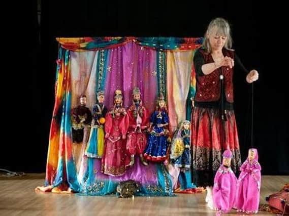 Diana Bayliss of the Black Cat Theatre Puppetry will be giving a Katputli performance