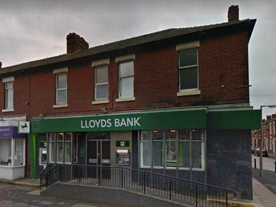 The unit when it was a Lloyds bank branch