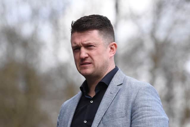 Former English Defence League leader Tommy Robinson, who appear in court to face an allegation he committed contempt of court by filming defendants in a criminal trial and broadcasting footage on social media.