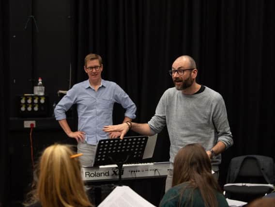 Richard Taylor and Douglas Maxwell are writing a musical with UCLan students