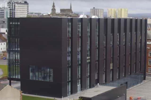UCLan's new 35m engineering centre is now complete. Picture courtesy of UCLan