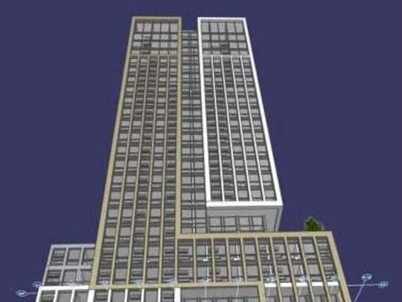 Designs for 21-storey apartment block LoftHaus would provide 299 flats in Preston