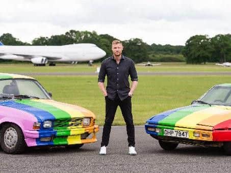 Andrew Flintoff and the Top Gear team travelled to the Kingdom of Brunei, who draconian laws banning homosexuality were recently introduced, in cars emblazoned with Pride colours