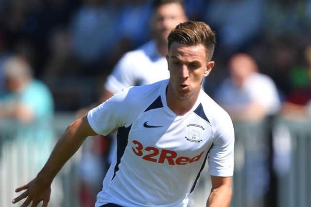 Josh Harrop back in action for Preston after injury