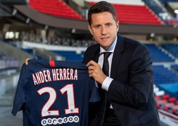 Ex-Man Utd midfielder Ander Herrera (photo: Getty Images)