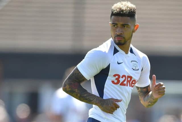 Josh Ginnelly hit Preston's second goal against Cork