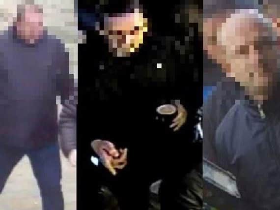 The men were wanted by police after fighting broke out between Blackburn Rovers and Preston North End fans at an EFL Championship game at Ewood Park on March 9