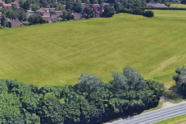 The playing fields that will be turned into the new sports complex (Google)