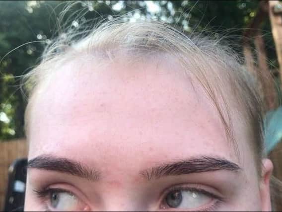 Aimee's eyebrows