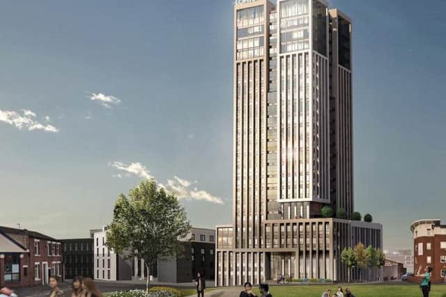 It will be Preston's tallest residential building (PWA Planning)