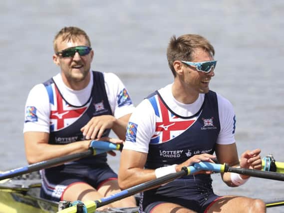 Graeme Thomas (front) and John Collins