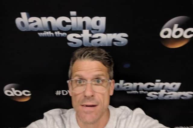 James Ralph at a Dancing with the Stars promo event