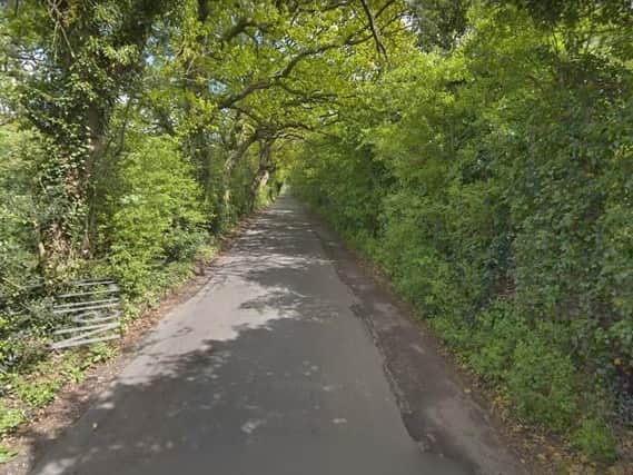 Nell Lane was deemed unsuitable for construction traffic by councillors (Google image)