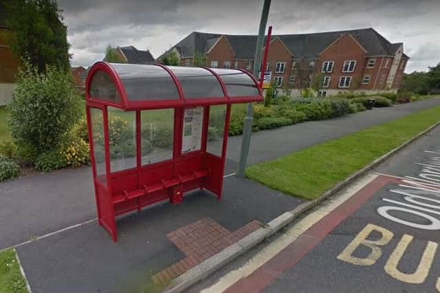 One of the bus stops on Old Worden Avenue which will be without a service from next week