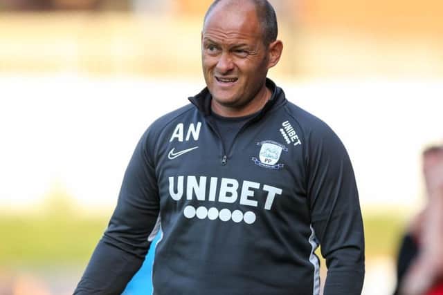 Preston manager Alex Neil