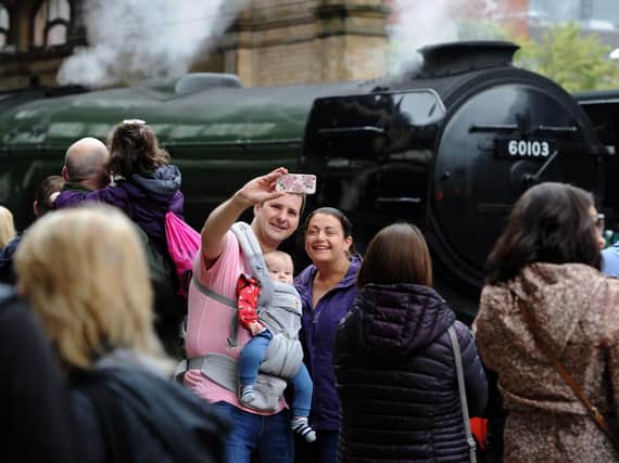 The Flying Scotsman comes to Preston