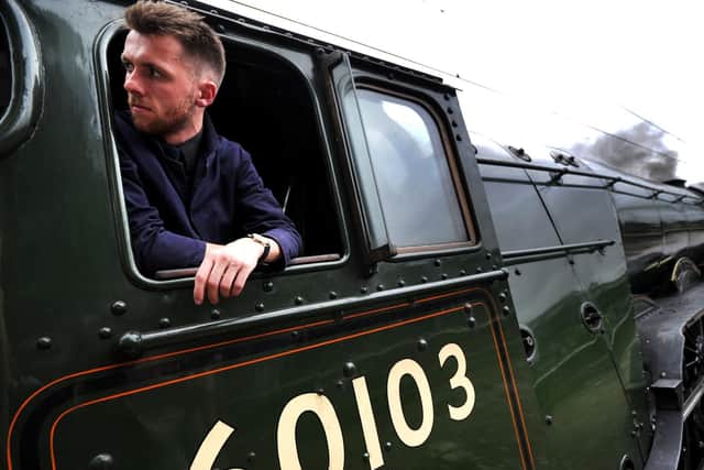 The Flying Scotsman comes to Preston