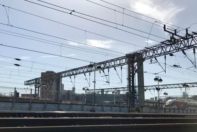 Speed restrictions are in force across the rail network today due to the hot weather