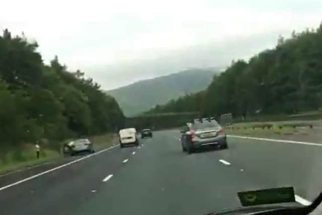Rick Steves had been criticised for filming a selfie video at the wheel whilst hogging the M6 middle lane on a visit to the Lake District