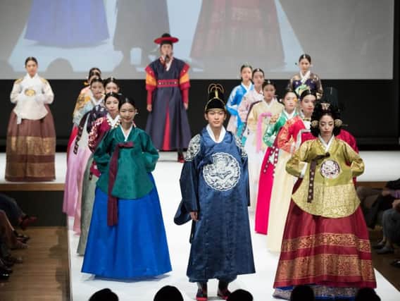 Traditional dress for South Koreas royal family. Pic: Korea Culture Centre