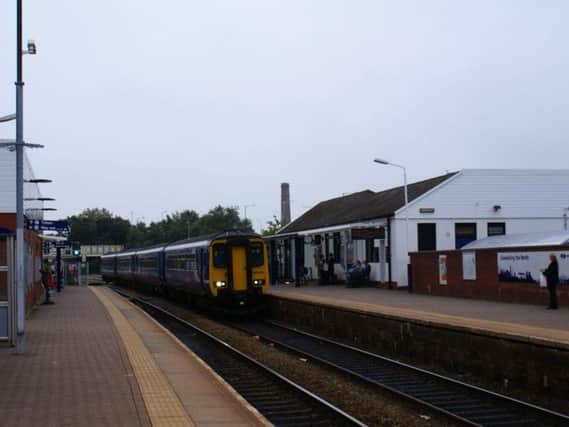 The woman was assaulted on a Manchester to Preston service as it approached Chorley station on Saturday evening