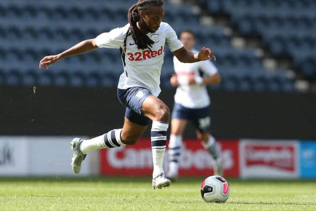 Preston midfielder Daniel Johnson
