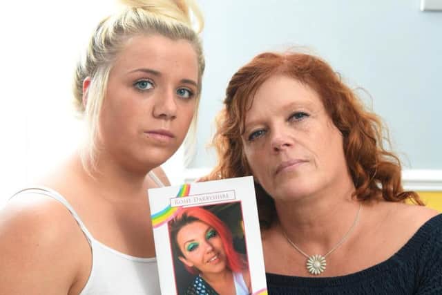Mum and sister of murdered Rosie Darbyshire, Andrea Darbyshire and  Alice Hodgson, want to see the process of Clares Law speeded up.