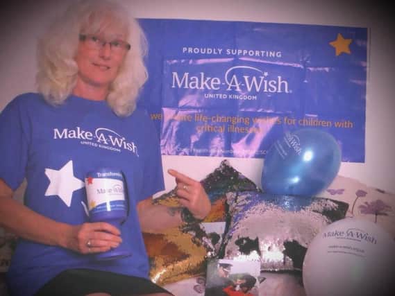Lesley Whittaker is raising funds for Make A Wish