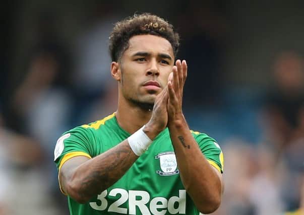 Andre Green made his Preston debut as a second-half substitute against Millwall at The Den
