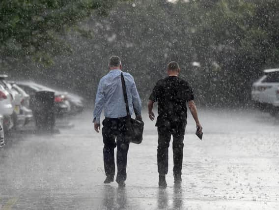 The Met Office say heavy rain on Thursday and Friday could cause flooding.