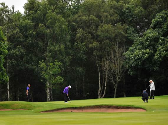 Preston Golf Club will host a men's county game on Saturday
