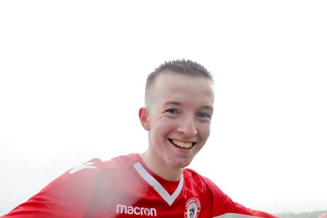 Longridge hat-trick hero Paul Turner (photo: Dan Martino)