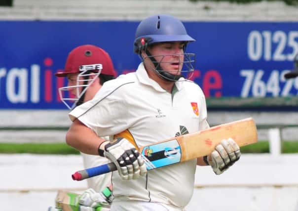 Chorley 2nds' Joseph Tiffin was named man of the match