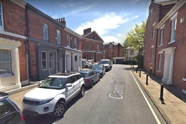 Camden Place is one of a dozen streets which will form a smaller city centre zone for parking permits (image: Google Street View)